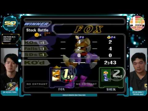 End Phase #6 - SSBM-T | Trichael Man vs. B2S | Yoshi - Singles WSF - SSBM