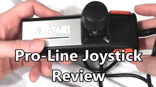 Atari 7800 Pro Line Joystick Review  - The No Swear Gamer Ep 162