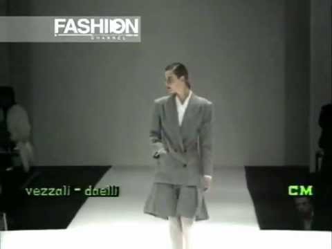 "Vezzali / Daelli" Spring Summer 1987 Milan Pret a Porter Woman by Canale Moda
