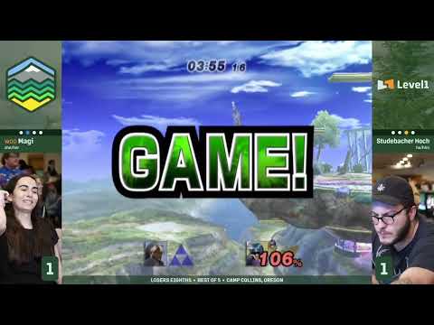 Magi (Link) VS Studebacher Hoch (Captain Falcon) | Losers Eights | Smash Camp: New Lands 2024