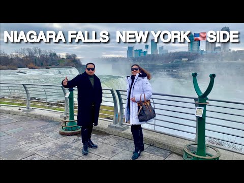 image-Is Niagara Falls on the border of New York?