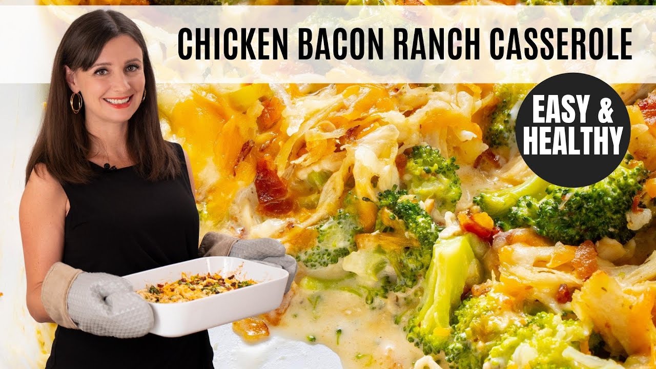Chicken Bacon Ranch Casserole YouTube video