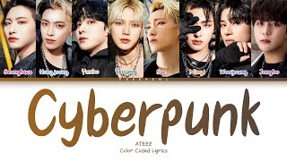 Download lagu ATEEZ - 'Cyberpunk' (Color Coded Lyrics Han/Rom/Vostfr/Eng) mp3