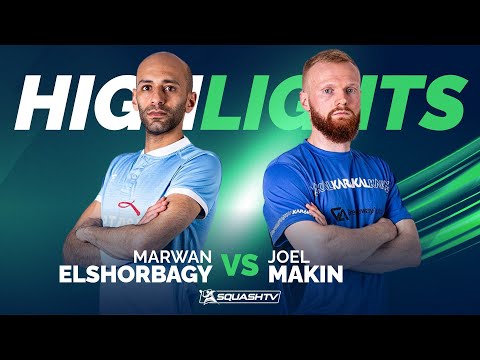 🏴󠁧󠁢󠁥󠁮󠁧󠁿 Ma. ElShorbagy v Makin 🏴󠁧󠁢󠁷󠁬󠁳󠁿 | Texas Open 2025 | QF HIGHLIGHTS