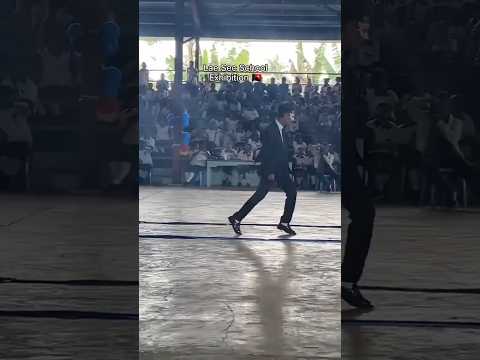You won't believe what you see | Michael Jackson's Moonwalk @ Lae Secondary School. #Shorts