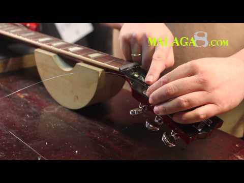 Cómo cambiar Cuerdas Guitarra Eléctrica tipo Gibson - Tutorial Español