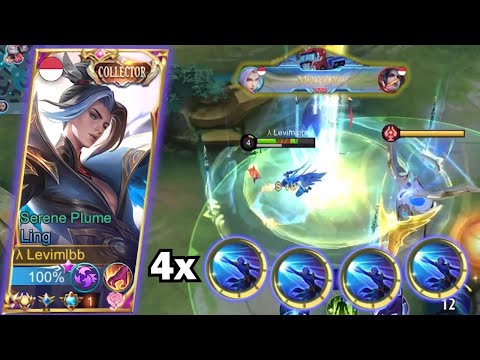 LING MANIAC!! TUTORIAL LING ROTATION IN THE NEW SEASON - Mobile Legends