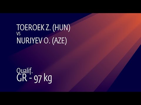 Qual. GR - 97 kg: Z. TOEROEK (HUN) v. O. NURIYEV (AZE)