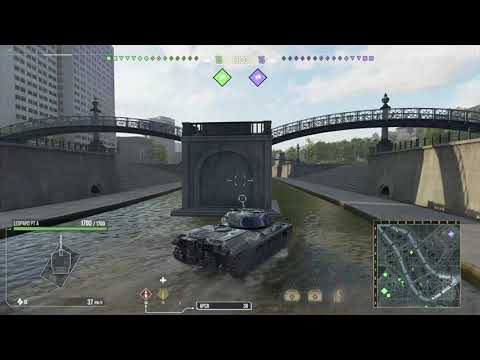 World of Tanks Console (7.0) Leopard PTA 4.3k damage 2k assist