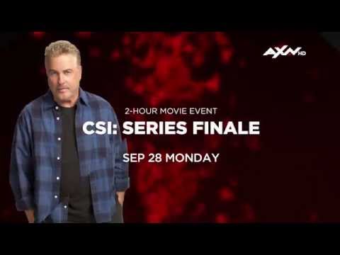 CSI Series Finale - Sept 28 on AXN