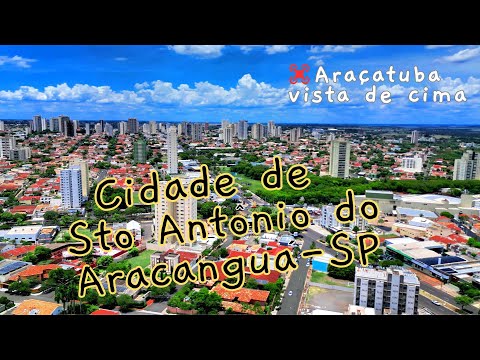 Drone Cidade de Santo Antônio do Aracanguá-SP 2024