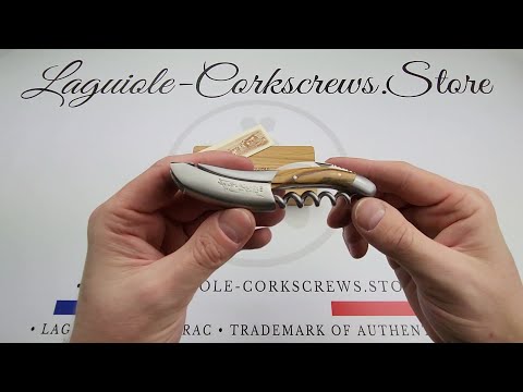 Laguiole Corkscrew Olive Wood By Laguiole en Aubrac