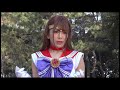Superheroine Sailor Moon Red Fight The Leader Of Monster