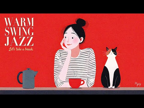 Warm Swing Jazz ☕ 1940s Coffee Time — Gentle Café BGM for a Calm Day