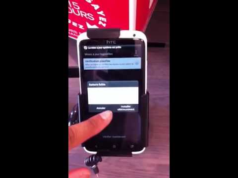 comment installer mise a jour htc one x
