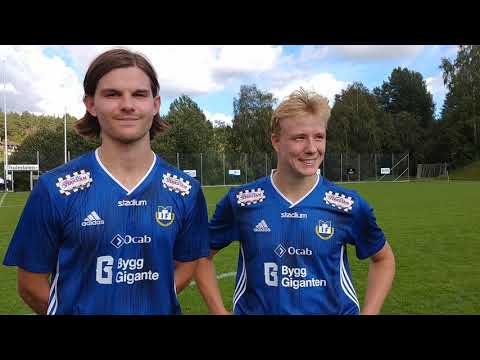 2021-08-14 Lokalfotbollen.nu  möter Matfors IFs målskyttar efter dagens El Fantastico och vinst.