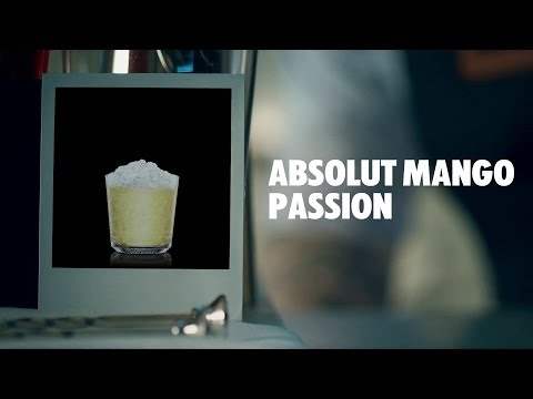 ABSOLUT MANGO PASSION  DRINK RECIPE - HOW TO MIX