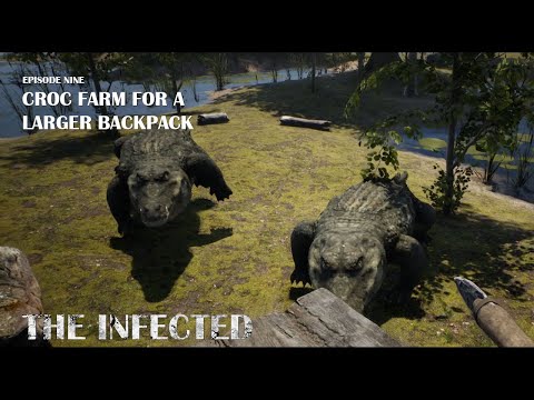 Crocodile Farm For Larger Backpack | The Infected Gameplay | Episode 9