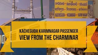 preview picture of video 'Kacheguda Karimnagar passenger view from Charminar'