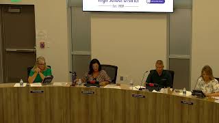 YUHSD Governing Board Meeting September 2026