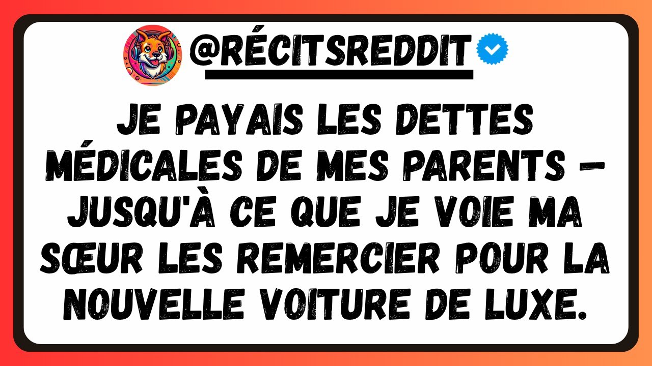 I Was Paying My Parents' Medical Debts Until I Saw My Sister Thank Them For The...