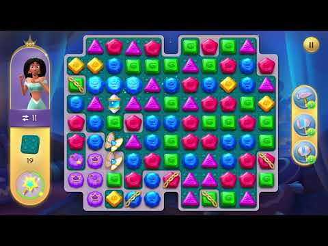 Disney Princess Majestic Quest Level 297 NO BOOSTERS - A S GAMING ✔️