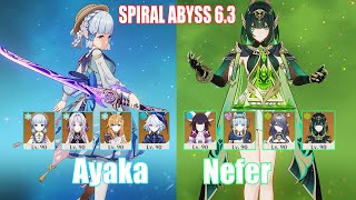 Download lagu C0 Ayaka & C0 Nefer | Spiral Abyss 6.3 | Genshin Impact mp3