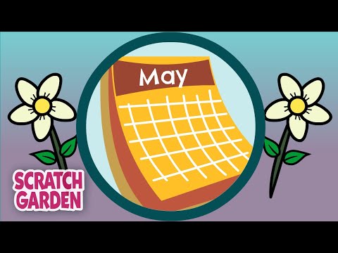 The Months of the Year Song | The Calendar Song | Scratch Garden