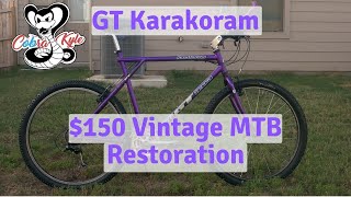 Bringing a Vintage MTB Back to Life for $150!