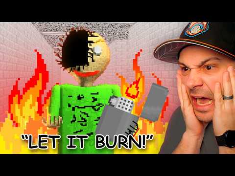 Baldi Wants Me to LEARN or BURN!