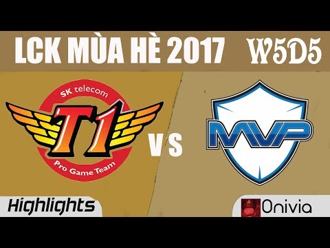 SKT vs MVP Highlights Game 2 LCK MÙA HÈ 2017 SK Telecom T1 vs MVP