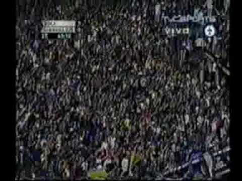Gol de Delgado a Gimnasia (Boca 3-Gimnasia 0 01-03-2006)