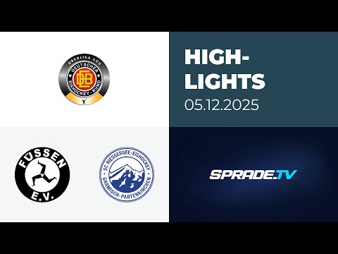 December 5, 2025 - Highlights - EV Füssen vs. SC Riessersee