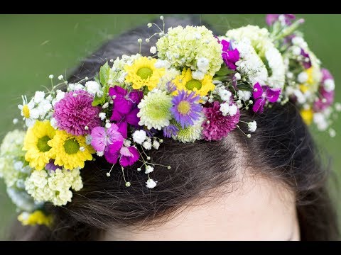 Blumenkranz selber binden - so einfach geht's!