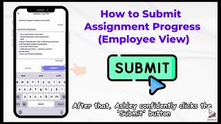 SQL Vision - How to submit assignment progress