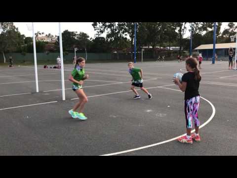 Netball drills -young players