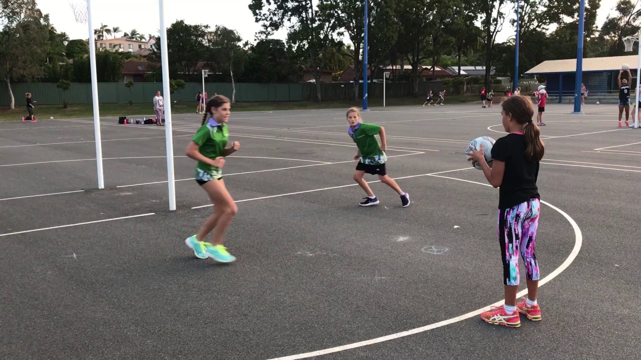 Netball drills -young players
