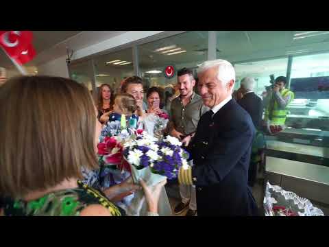 THY Kaptan Pilotu Kemal İnce gökyüzüne veda etti