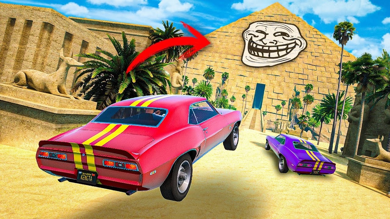 CARRERA TROLL PERO NO PUEDEN TROLLEARME! - GTA 5 ONLINE