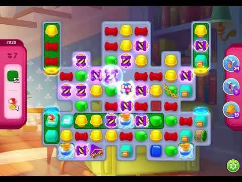 HomeScapes Level 7922 no boosters (18 moves)