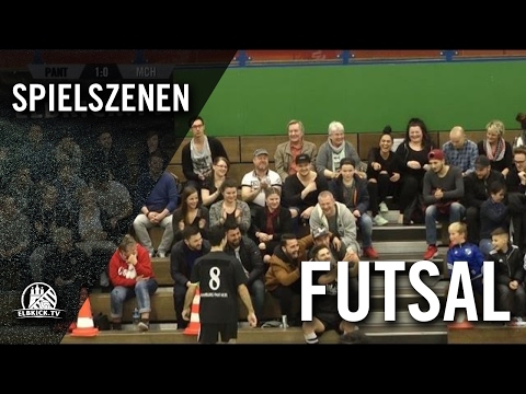 Hamburg Panthers - MCH FC Sennestadt (Halbfinale, Deutsche Futsal-Meisterschaft 2016) - Spielszenen