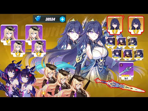 Honkai Impact 3 v8.7 - Crescent Moon Mei GACHA LUCK 100% GET 2 VALKYRIE S