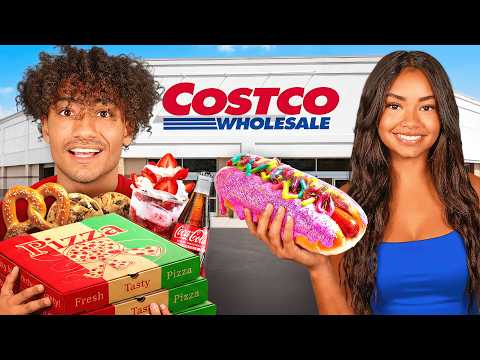Eating Only COSTCO Food For 24 HOURS!!