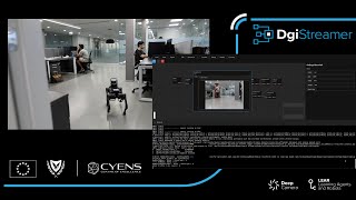 Dgistreamer demo for robot applications