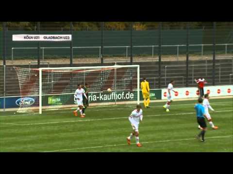 Regionalliga West:  1. FC Köln II - Bor. Mönchengladbach II (14. Spieltag)