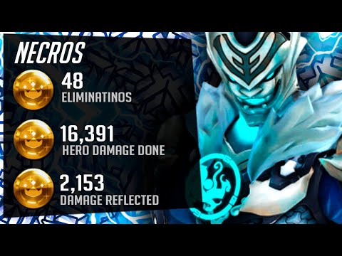 Necros The Most Dominant Nano Genji Gameplay Ever! 48 elims! [ Overwatch Season 32 Top 500 ]