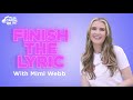Mimi Webb Covers Adele, Little Mix, Olivia Rodrigo & More | Finish The Lyric | Capital