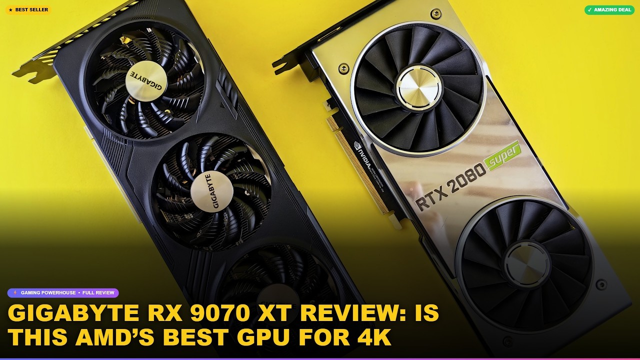 GIGABYTE RX 9070 XT Review: Is This AMD’s Best GPU for 4K Gaming?