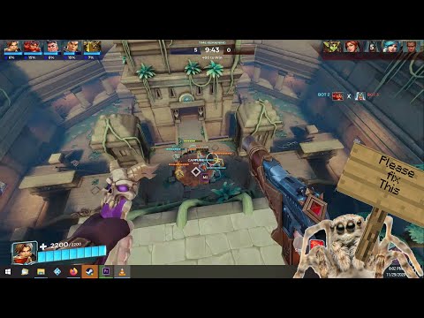 paladins Corvus bugs glitch what ever Part 3