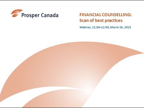 Findings from the Financial Counselling for People Living on Low Incomes: International Scan of Best Practices Webinar (March 2015)
